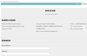 devis en ligne